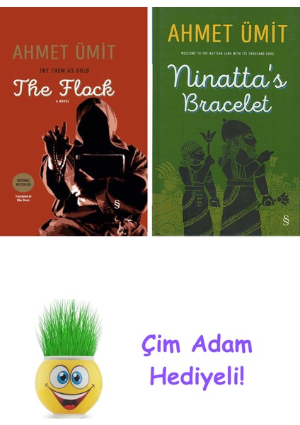 Ahmet Ümit 2 Kitap Seti + Çim Adam Hediye