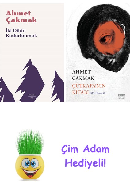 Ahmet Çakmak 2 Kitap Seti + Çim Adam Hediye