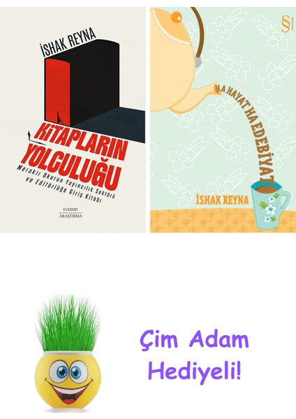 Ishak Reyna 2 Kitap Seti + Çim Adam Hediye