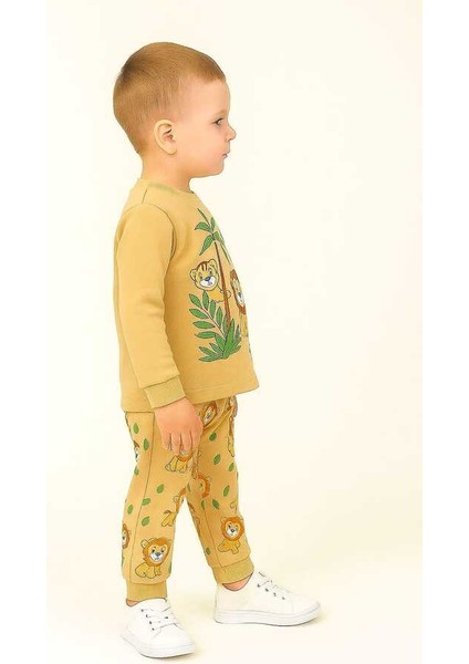 Sarı Aslan 1-3 Yaş Çocuk Alt Üst Takım fiyatları