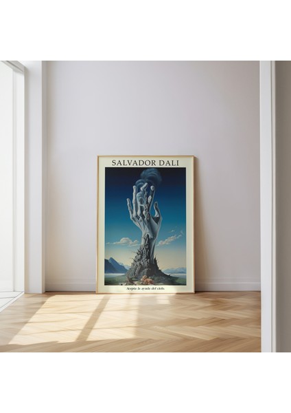 Salvador Dali, Cennete Uzanmak, Salvador Dali, Gerçeküstü Resim, Çivit Mavisi Duvar Sanatı