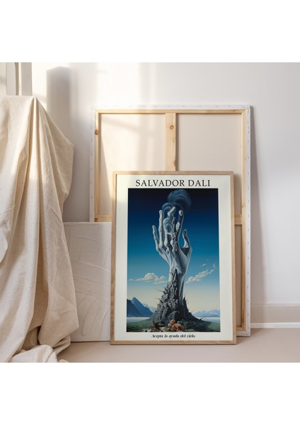 Salvador Dali, Cennete Uzanmak, Salvador Dali, Gerçeküstü Resim, Çivit Mavisi Duvar Sanatı fırsatları