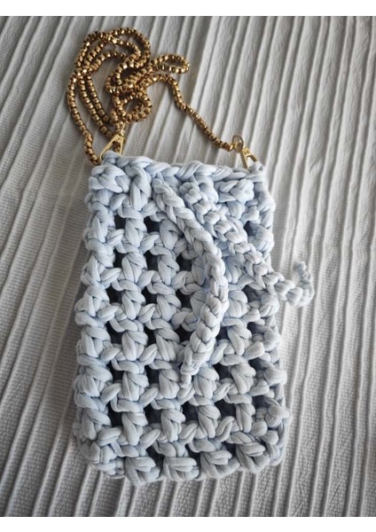 🧶 El Yapımı Penye Ip Telefon Çantası – 12 Renk Seçeneği ile Tarzınızı Yansıtın! modelleri