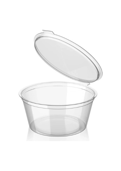 Kapaklı Sızdırmaz Pp Sos Kabı 4 Oz (120CC) 100 Adet