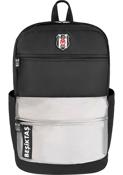 Gri Cep Detaylı Çok Cepli Sırt Çantası