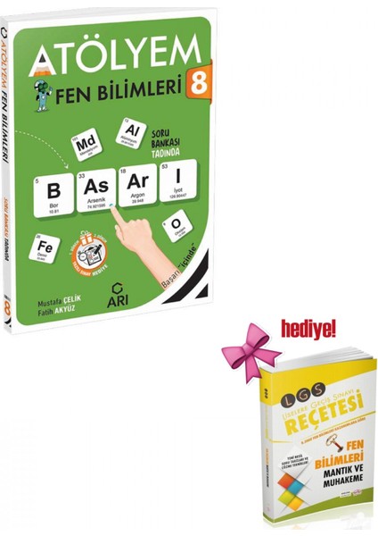 Arı 8. Sınıf Fen Bilimleri Atölyem Fenito Arı Yayınları + Editör