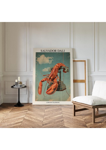 Istakoz Telefonu Salvador Dali Tablosu, Duvar Sanatı Sergisi Posteri, Dali, Galeri Duvar Sanatı