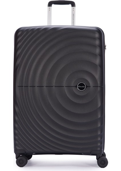 Benetton 2'li Set Büyük ve Orta Boy %100 Polipropilen Valiz Siyah 14BNT8002 fiyatları