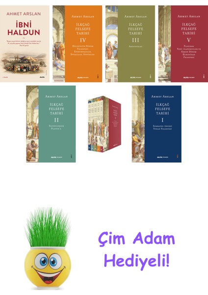 Ahmet Arslan 7 Kitap Seti + Çim Adam Hediye