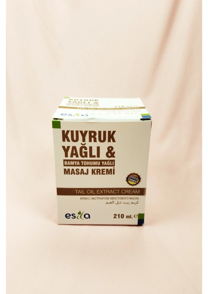 Esila Kuyruk Yağlı Masaj Kremi 210ml Akıllı Krem modelleri