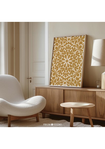 Sarı Fas Sanatı, Eklektik Estetik Daire Duvar Dekoru