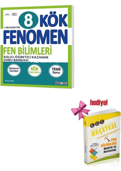 Fenomen 8. Sınıf Lgs Kök Fen Bilimleri Soru Bankası + Editör Fen