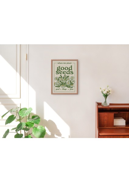 Retro Yabani Çiçekler Poster, Estetik Alıntı, Çiçek Pazarı, Yeşil Duvar Dekoru modelleri