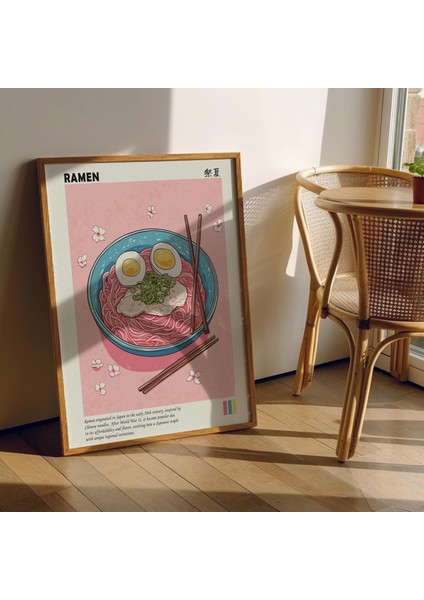Japon Ramen Poster, Ramen, Mutfak Duvar Sanatı, Japon Duvar Sanatı indirimleri