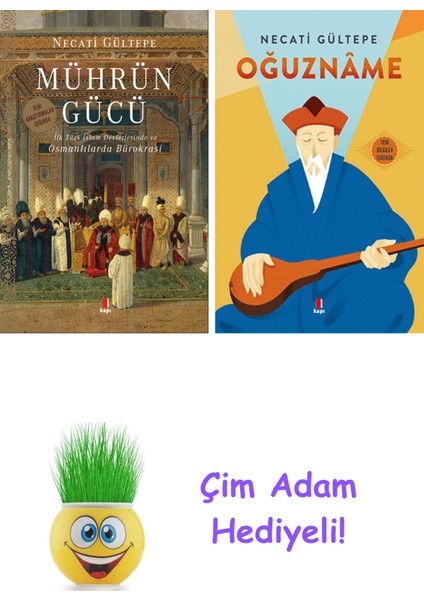 Necati Gültepe 2 Kitap Seti + Çim Adam Hediye