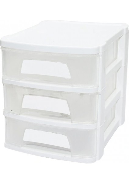 Tonton - No:1 Çekmece 3 Katlı 18.5X27X22.2CM (4887)