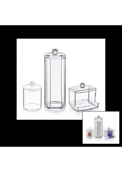 Disk 3lü Makyaj Organizer Set (4887)