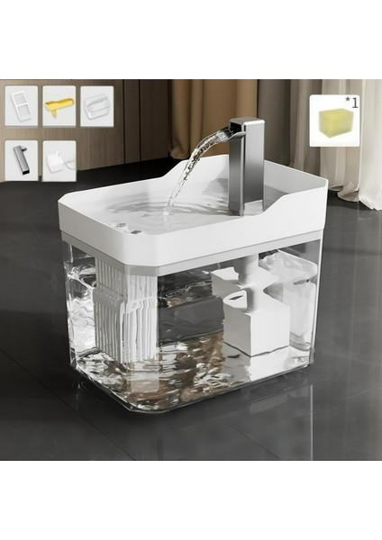 Kediler ve Köpekler Için USB Sirkülasyonlu Indüksiyon Su Çeşmesi modelleri