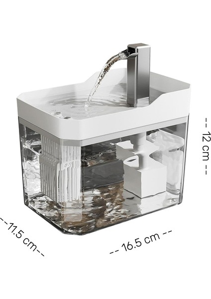 Kediler ve Köpekler Için USB Sirkülasyonlu Indüksiyon Su Çeşmesi indirimleri