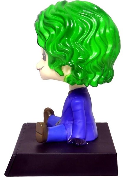 The Joker Villain’s Edition Anime Sallanan Kafalı Figür Biblo Telefon Tutucu Dekoratif Masa Süsü Yşl indirimleri