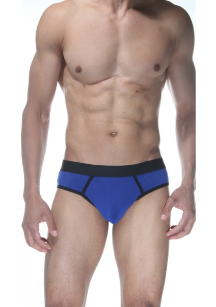 Mavi Jockstrap Fantezi Iç Giyim