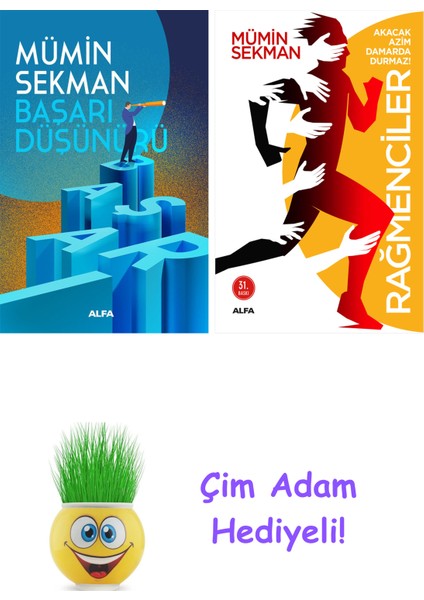 Mümin Sekman 2 Kitap Seti + Çim Adam Hediye
