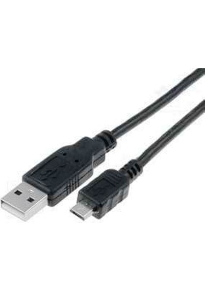 1 Metre Siyah Micro USB Şarj Kablosu 10 Adet