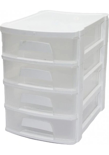 Tonton - No:2 Çekmece 4 Katlı 16.5X21.5X24CM (4887)