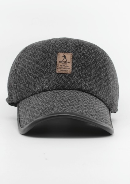 Ithal Erkek Kaşe Şapka Kulaklıklı Içi Polar Astar