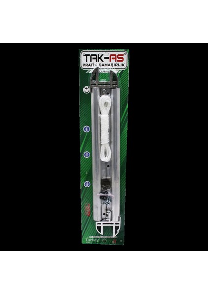 Mermere Montajlı Katlanır Çamaşır Askısı (4887)