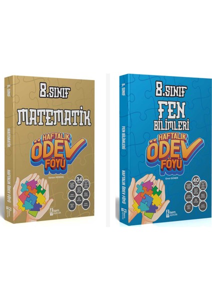 Isem 2026 8. Sınıf Matematik + Fen Bilimleri Haftalık Ders Föyü S