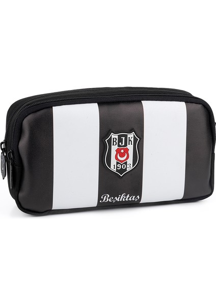 Me Team Çubuklu Suni Deri Kalem Çantası
