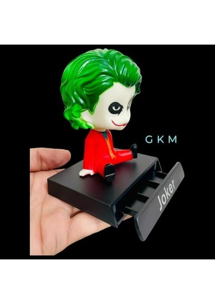 The Joker Villain’s Edition Anime Sallanan Kafalı Figür Biblo Telefon Tutucu Dekoratif Masa Süsü Krm fırsatları