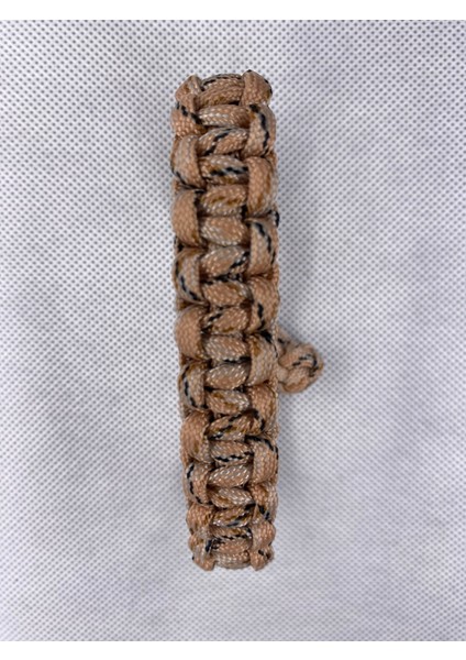 Kahverengi Üstü Gri Siyah Paracord Bileklik modelleri