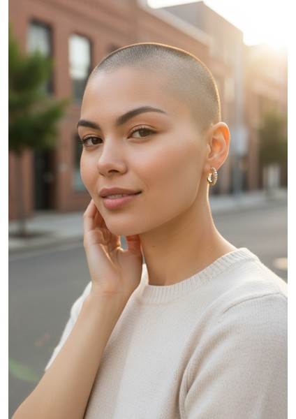 Vividcharm 3 Renkli Dorika Model Küpe modelleri