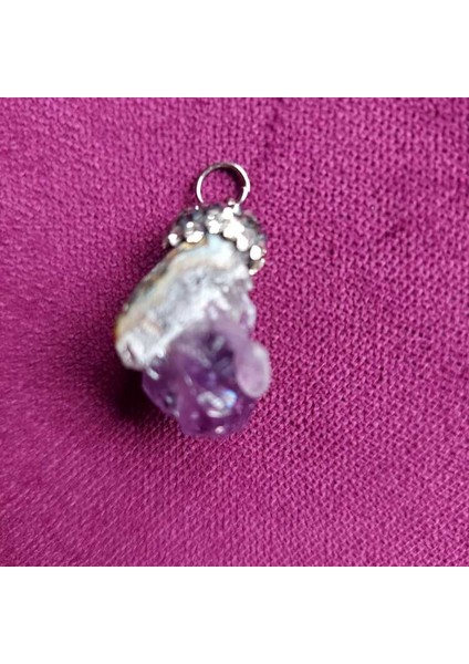 Ametist Taşlı Kolye Ucu 2li modelleri