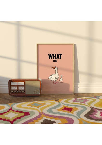 Ördek Posteri, Minimalist Duvar Sanatı, Komik Poster, Komik Hayvan Posteri modelleri