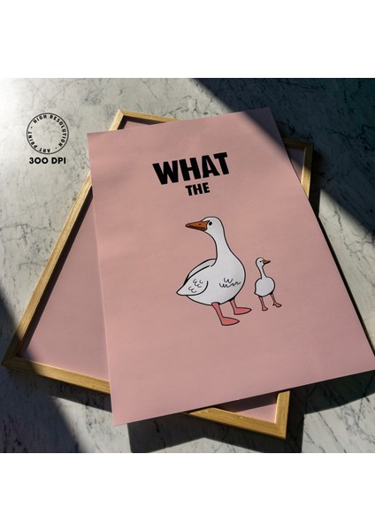 Ördek Posteri, Minimalist Duvar Sanatı, Komik Poster, Komik Hayvan Posteri fırsatları