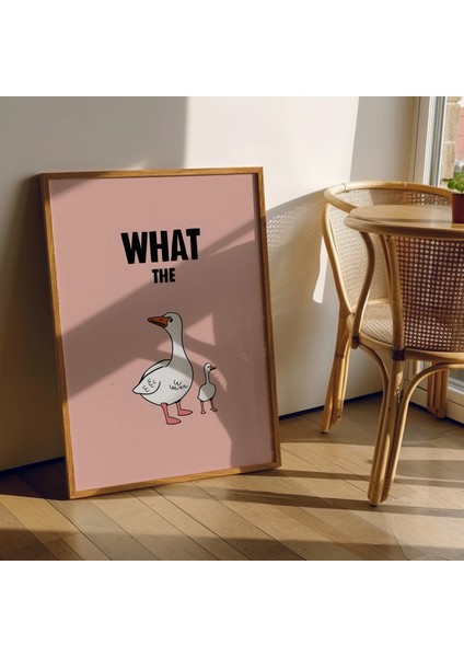 Ördek Posteri, Minimalist Duvar Sanatı, Komik Poster, Komik Hayvan Posteri indirimleri