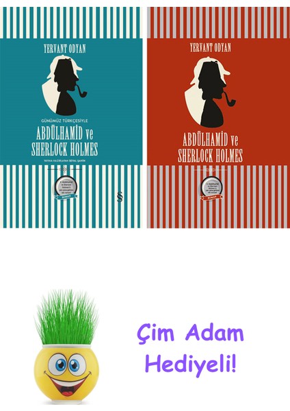 Yervant Odyan 2 Kitap Seti + Çim Adam Hediye