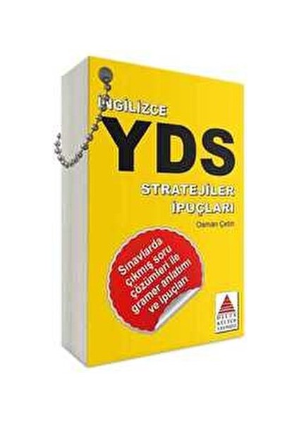 YDS Stratejiler İpuçları Kartı - Osman Çetin fiyatları