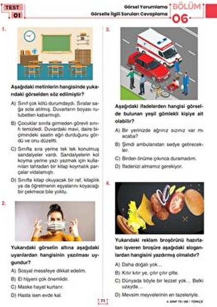 4. Sınıf Temel Dersler Soru Bankası fırsatları