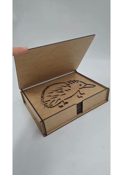 Ahşap Montessori Çizim Seti Avusturalya Havyanları Kutulu 14 Adet