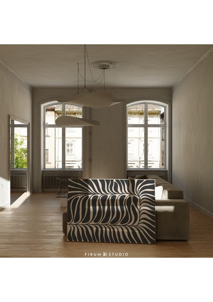 Soyut Botanik, Nötr Estetik, Sanat, Siyah Soyut, Japandi Tarzı Sanat