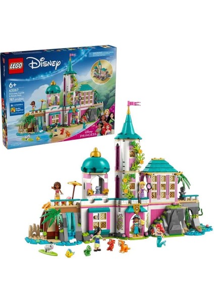 43267 LEGO Disney Prenses Şatosu ve Kraliyet Hayvanları 787 Parça +6 Yaş fiyatları