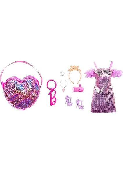 HJT42 Barbie'nin Mini Çanta Aksesuarları