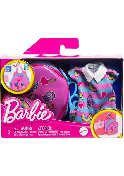 HJT42 Barbie'nin Mini Çanta Aksesuarları