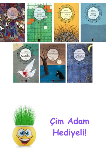 Sadık Yalsızuçanlar 7 Kitap Seti + Çim Adam Hediye