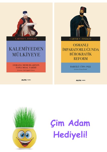Carter V. Findley 2 Kitap Seti + Çim Adam Hediye