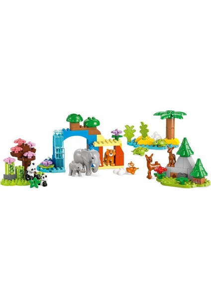 10446 LEGO Duplo 3ü1 Arada Vahşi Hayvan Aileleri 92 Parça +2AŞ indirimleri